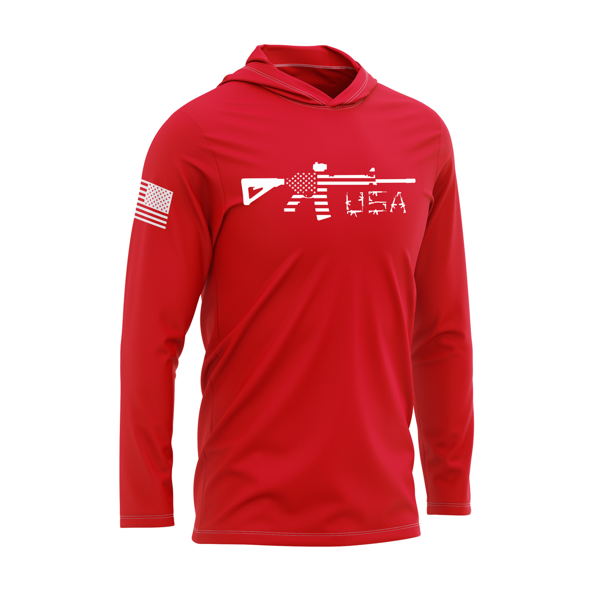 Tactical USA SPF30 Patriotic Performance Hoodie
