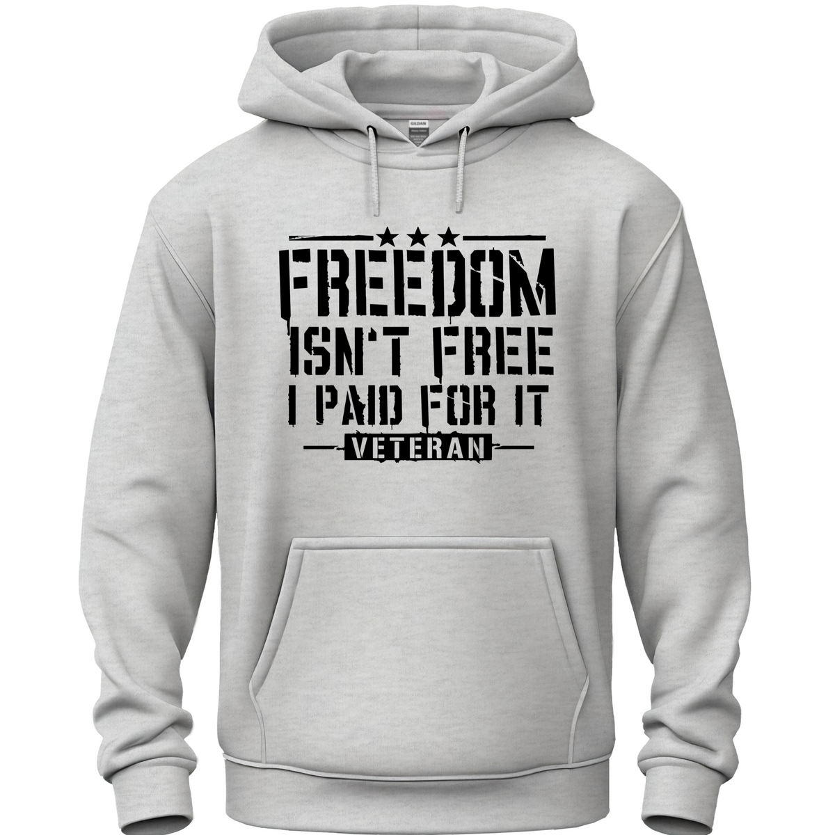 Freedom I Paid For It Personalized Veteran Hoodie