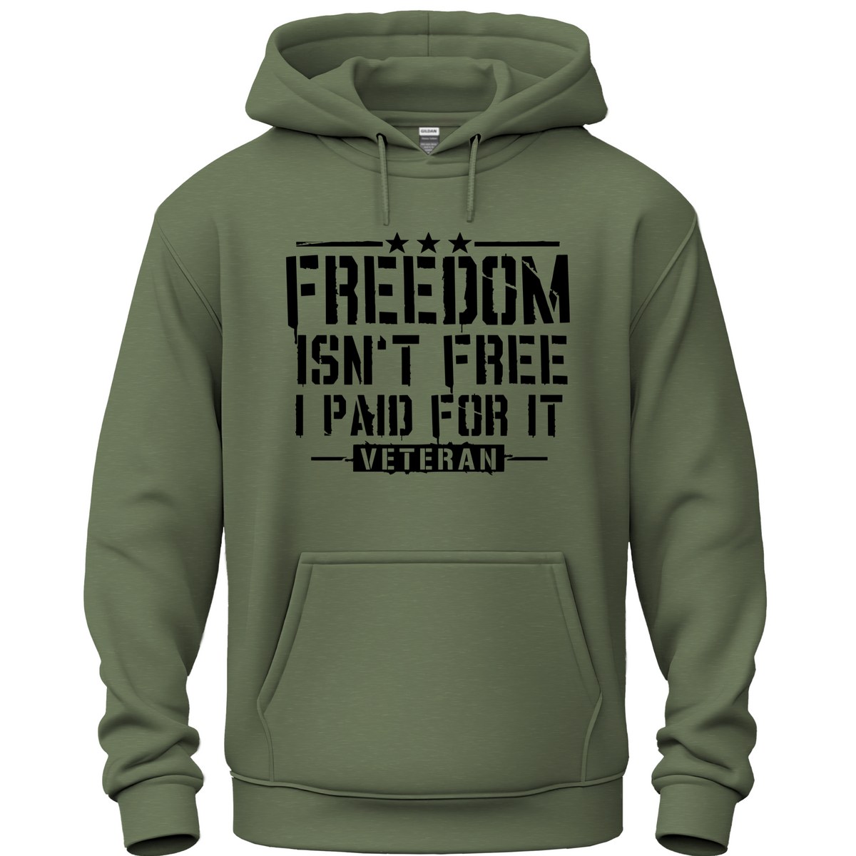 Freedom I Paid For It Personalized Veteran Hoodie