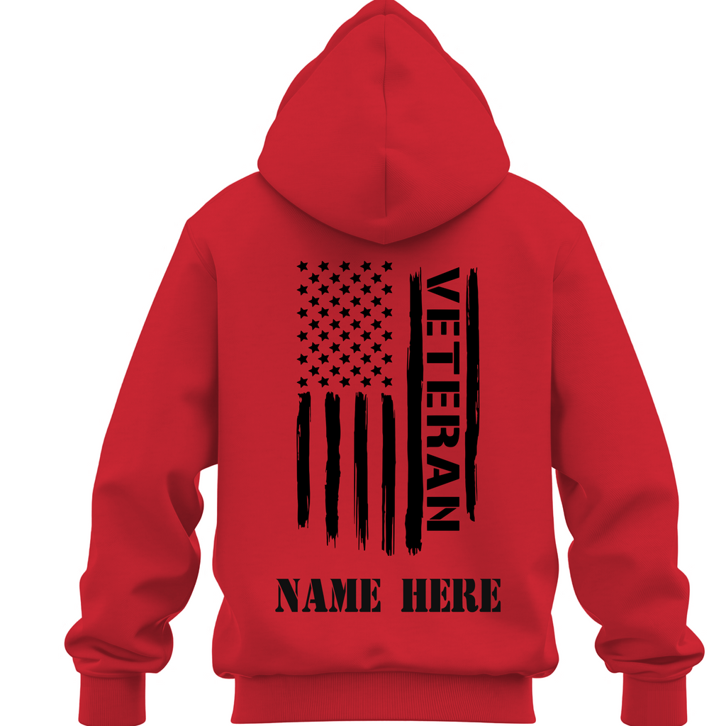 USA Veteran Personalized Hoodie
