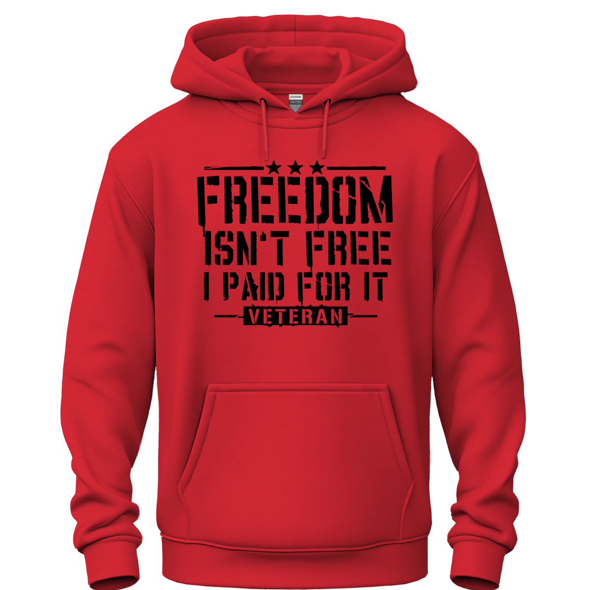 Freedom I Paid For It Personalized Veteran Hoodie