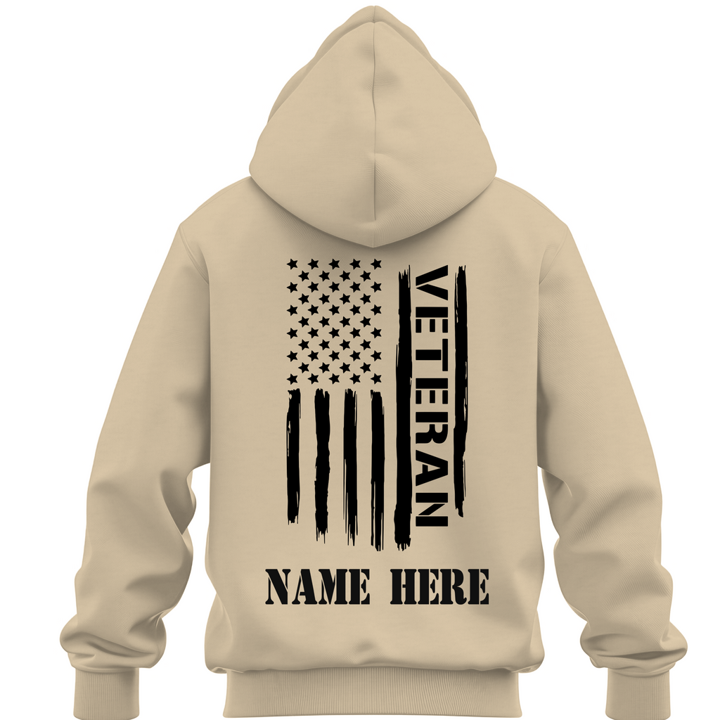 USA Veteran Personalized Hoodie