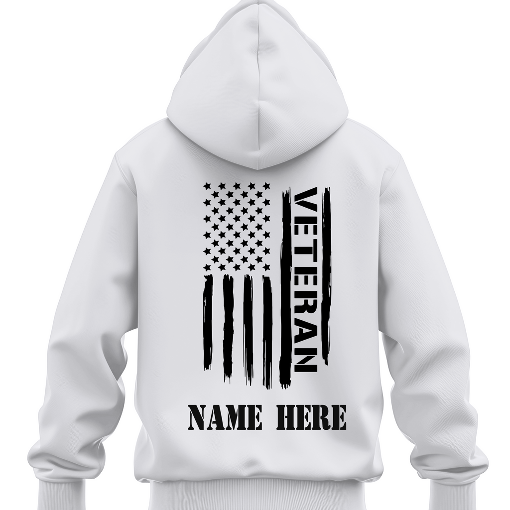 USA Veteran Personalized Hoodie