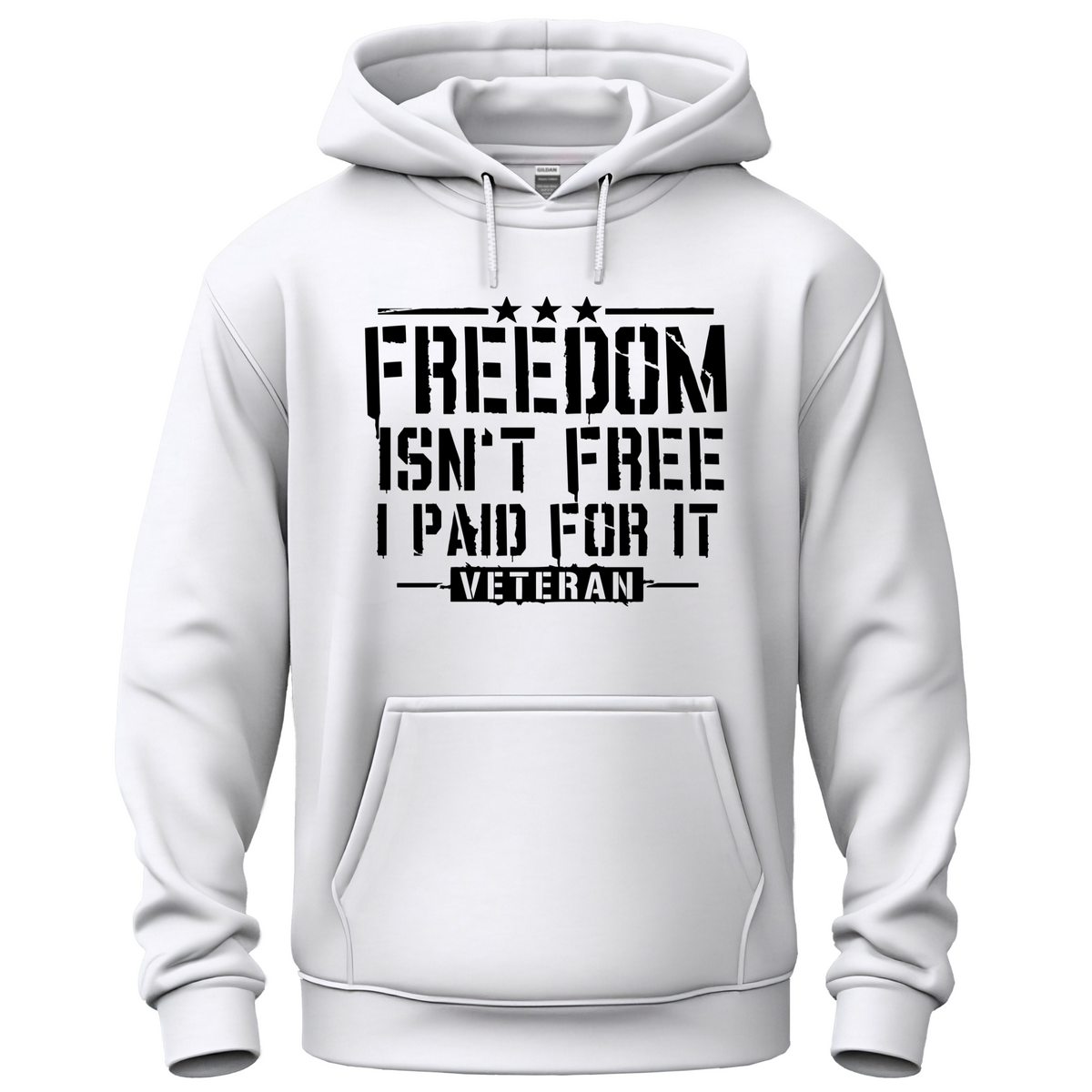 Freedom I Paid For It Personalized Veteran Hoodie